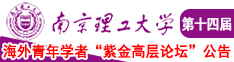 鸡巴操在线免费观看南京理工大学第十四届海外青年学者紫金论坛诚邀海内外英才！